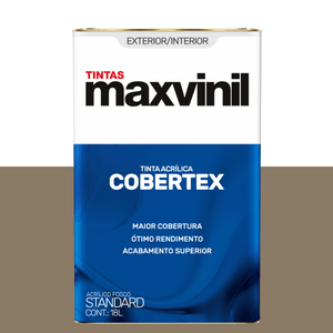 Tinta 18 Litros Cobertex Fosco Concreto Maxvinil