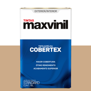 Tinta Semi Brilho Cobertex Interna/ Externa 18L Areia Maxvinil