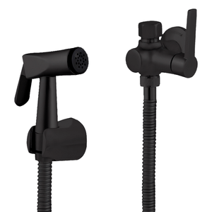 Ducha Higiênica Com Derivação 2223 C55 1/4 Black Matte Imperatriz