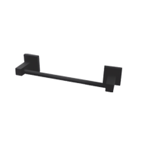 Porta Toalha Rosto Luxo 4001 Quadratt Black Matte Imperatriz