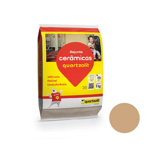 Rejunte Flexível Caramelo 1kg Quartzolit