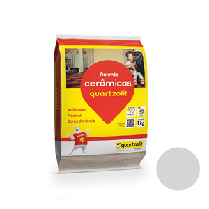 Rejunte Flexível Cinza Platina 1kg Quartzolit