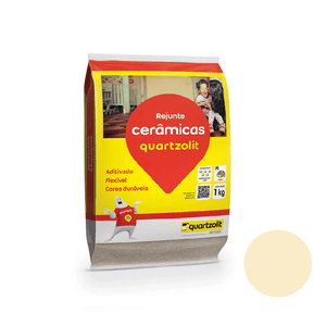 Rejunte Flexível Palha 1kg Quartzolit