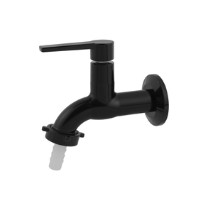 Torneira para Jardim Longa com Bico 1130 B75 Preta Higo