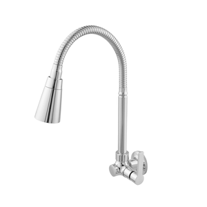 Torneira Cozinha Parede Base Spire 2065 C55 1/4 Cromada Imperatriz