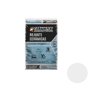 Rejunte 1kg Flexível Platina Ceramfix