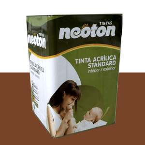 Tinta Externa 18L Acrílica Standard Chocolate Neoton