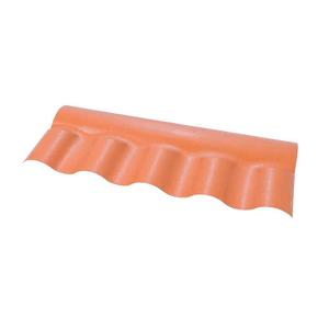 Cumeeira PVC Central Articulada para Telha Colonial Terracota Afort