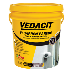 Vedapren Parede 18kg Branco Vedacit