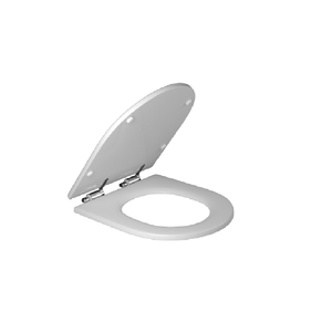 ASSENTO DECA CARRARA / DUNA AP23 CREME 37 COM FERRO CROMADO