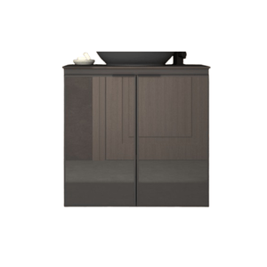 Toucador C/Vidro 59x62x37cm Aco Umbu Preto Cozimax