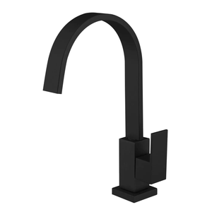 Torneira para Lavatório Mesa Piave All Black 6510 C18 1/4 de Volta Preta Matte Imperatriz