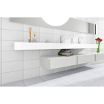revestimento branco br ne6000 ambiente