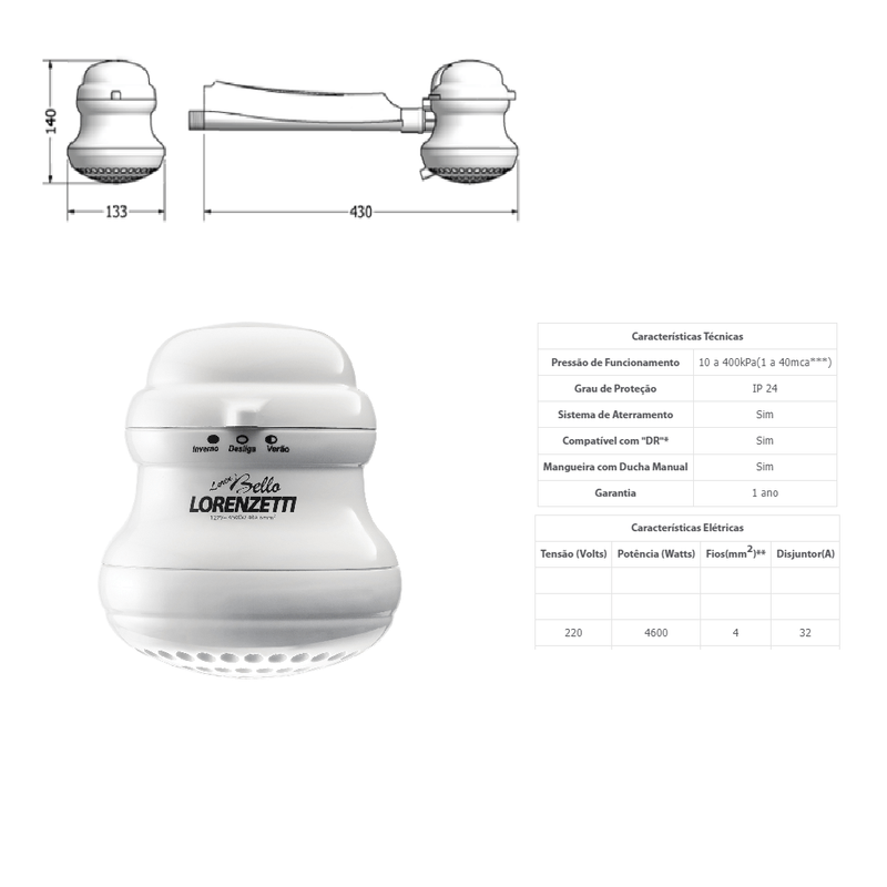 Chuveiro_Ducha_Bello_Banho_com_Cano_4600W_220V_Branco_Lorenzetti_1642241