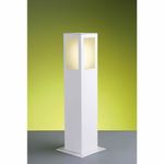 Poste_50cm_Ideal_Alumnio_Quadrado_1e27_Pa150_Branco_Ideal_2161860