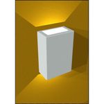 Arandela_de_Alumnio_com_Vidro_907_Microtexturizada_Branca_Ideal_2245610