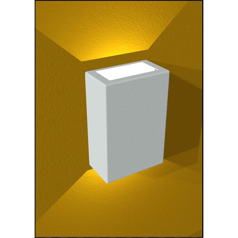 Arandela_de_Alumnio_com_Vidro_907_Microtexturizada_Branca_Ideal_2245610