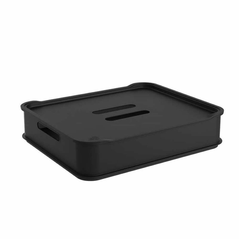 Cesta_38X316X84CM_Fit_Com_Tampa_Maxi_Preta_Brinox_2311000