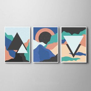 Quadro 38x53cm Decorativo Sem Vidro Contemporâneo Kapos