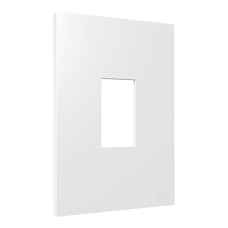Placa_1_Posto_Vertical_4x2_Recta_Branco_Blux_2409150