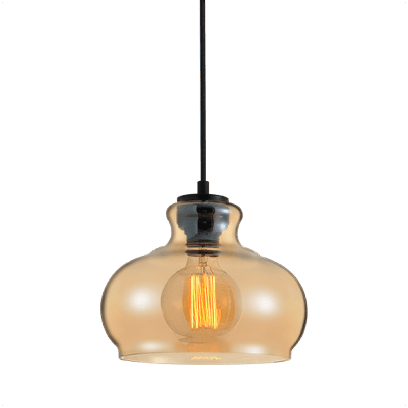 Pendente_Rize_Vidro_Ambar_1xE27_Preto_Fosco_Avant_2277220