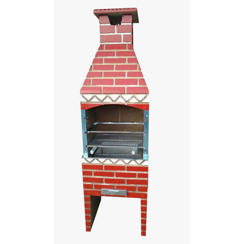 Churrasqueira_4_Espetos_Prmoldada_Vermelha_Com_Grelha_4838260