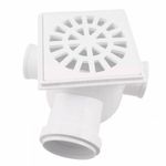 Caixa_Sifonada_100x100x50mm_Grelha_Quadrada_Branca_1019820